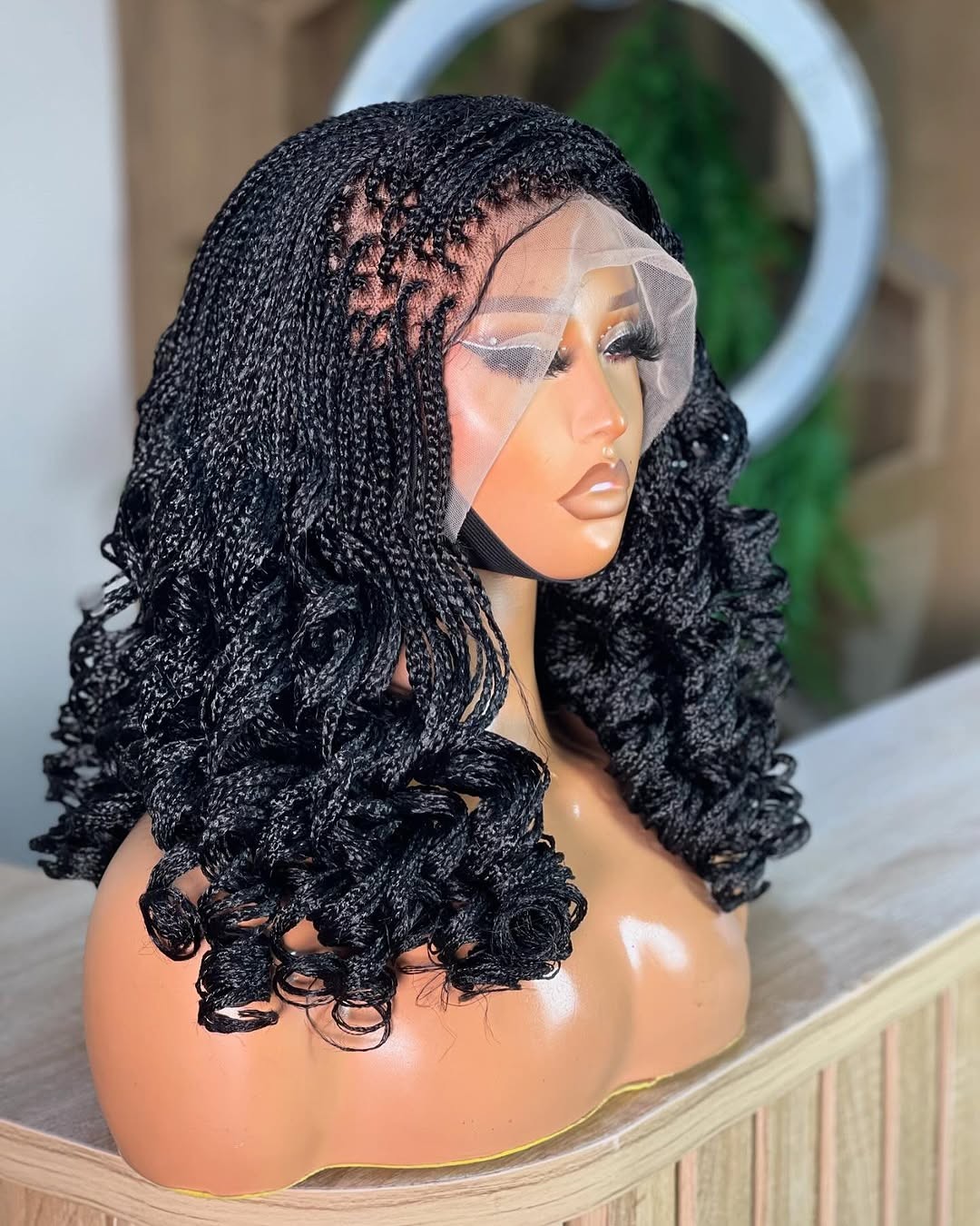 Cornrows Braided wig, Box Braid wig, Knotless Braided wig, wigs for Black women