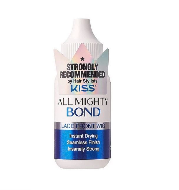 KISS ALL MIGHTY BOND LACE FRONT WIG INSTANT DRYING SEAMLESS FINISH 1.1fl oz