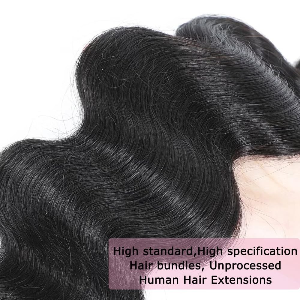 Multino 16A Human Hair Bundles 12 14 16 18 Inch Body Wave Bundles Human Hair