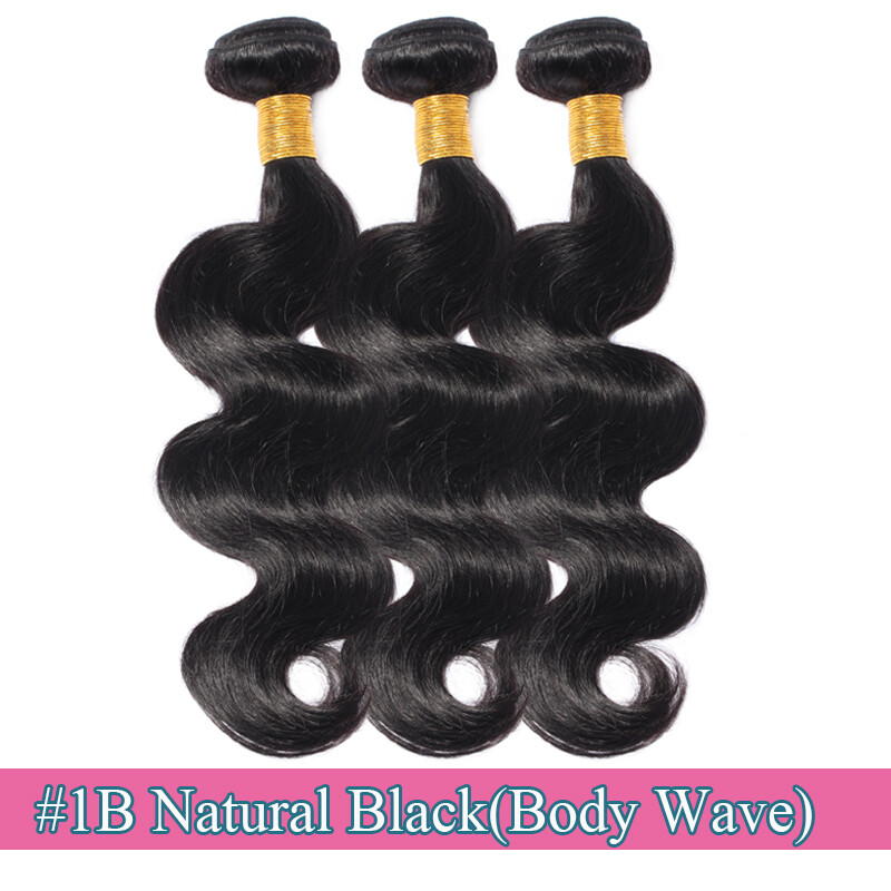 Straight Bundles Weave Brazilian Unprocessed Virgin Human Hair Weft Ombre Blonde
