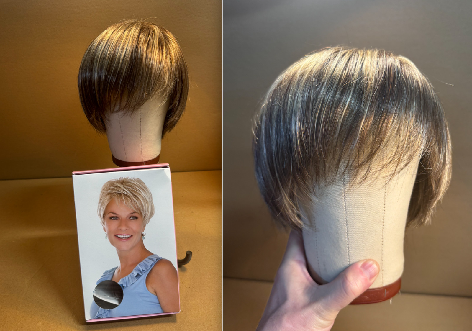 Toni brattin marvelous wig in medium blonde synthetic  Good Quality. #1. page