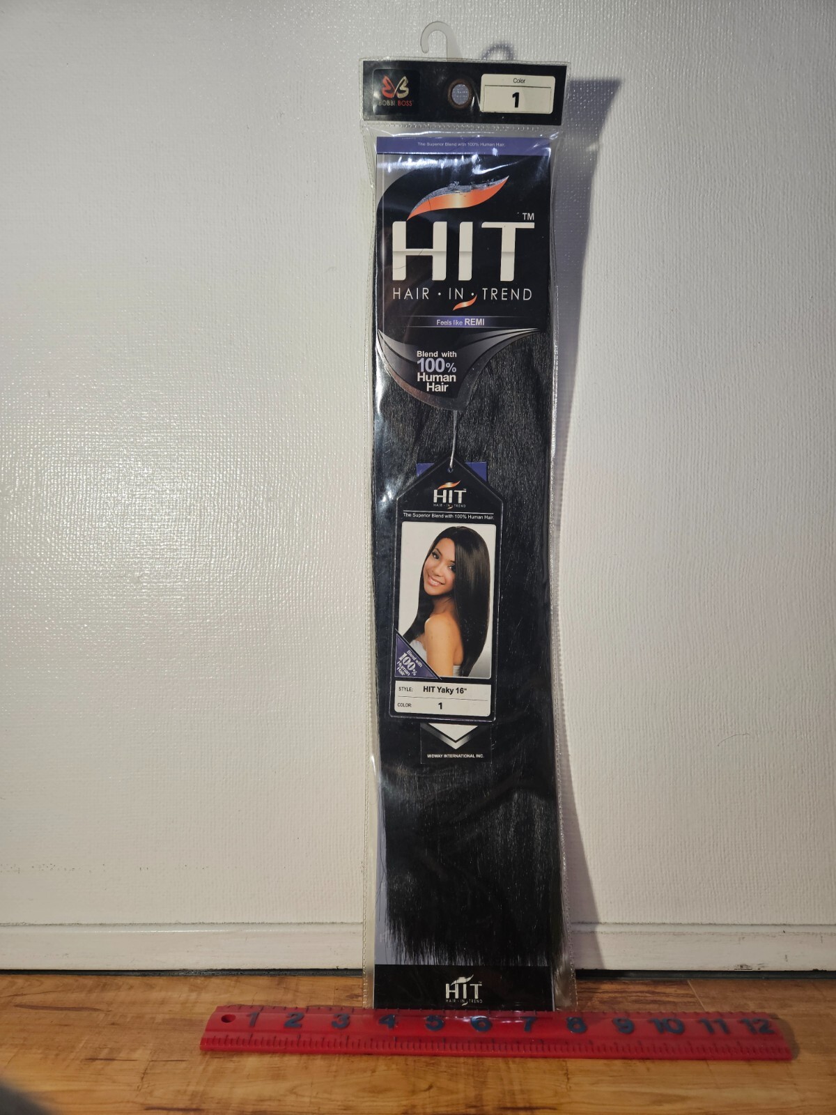 Bobbi Boss Hair Hair in Trend Yaki 16″ Black