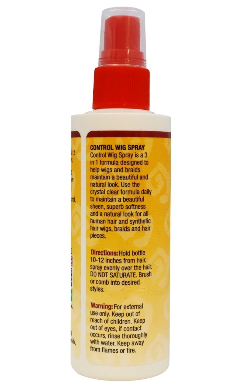 4 oz. Aerogel Wig Conditioning Spray – Perfect for Wigs & Braids, Flyaway Free