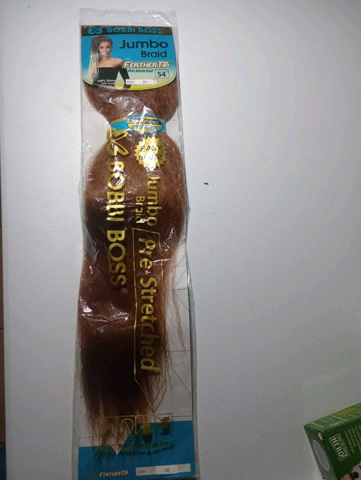 BOBBI BOSS Jumbo Braid 100% Premium FIBER Flame Retardant COLOR #30 54″ Hair