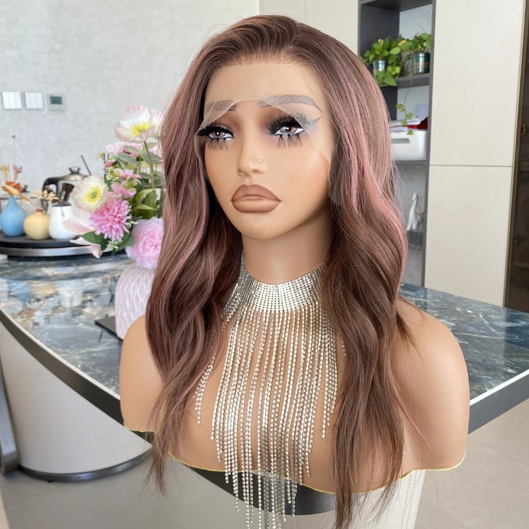 2026 Newest HD Lace Frontal Human Hair Wig – Raw Virgin Hair, Pre-Cut Glueless W