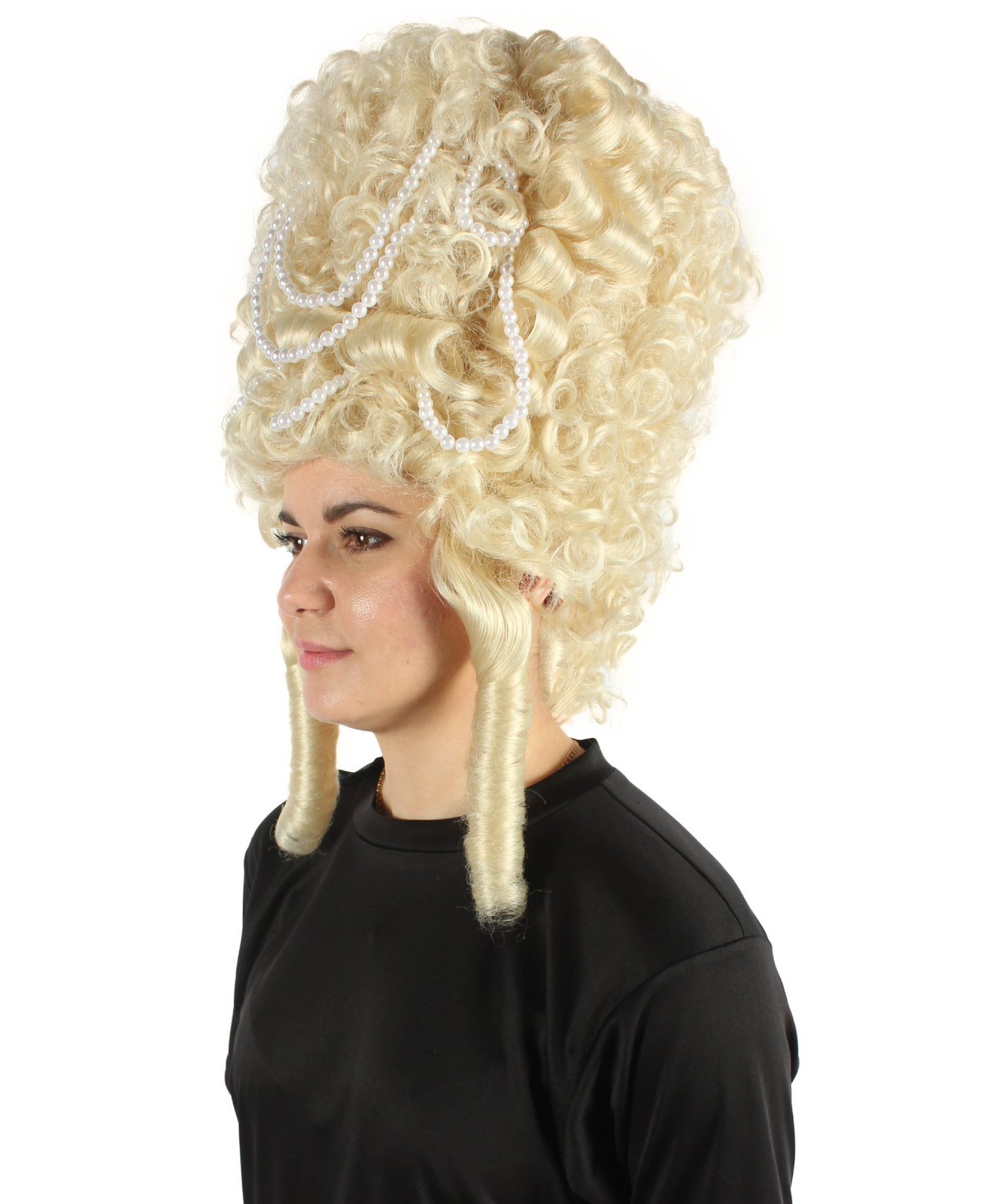 Marie Antoinette Wig Beehive for Women Baroque Cosplay Costume Carnival Party