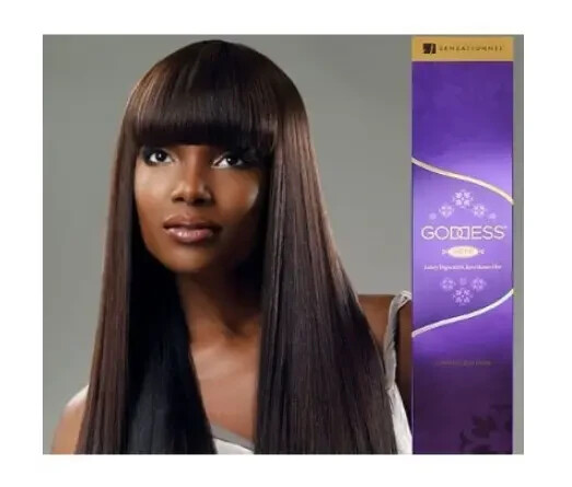 Sensationnel Goddess Remi Luxury Virgin Human Hair Yaki 12″ Color 2
