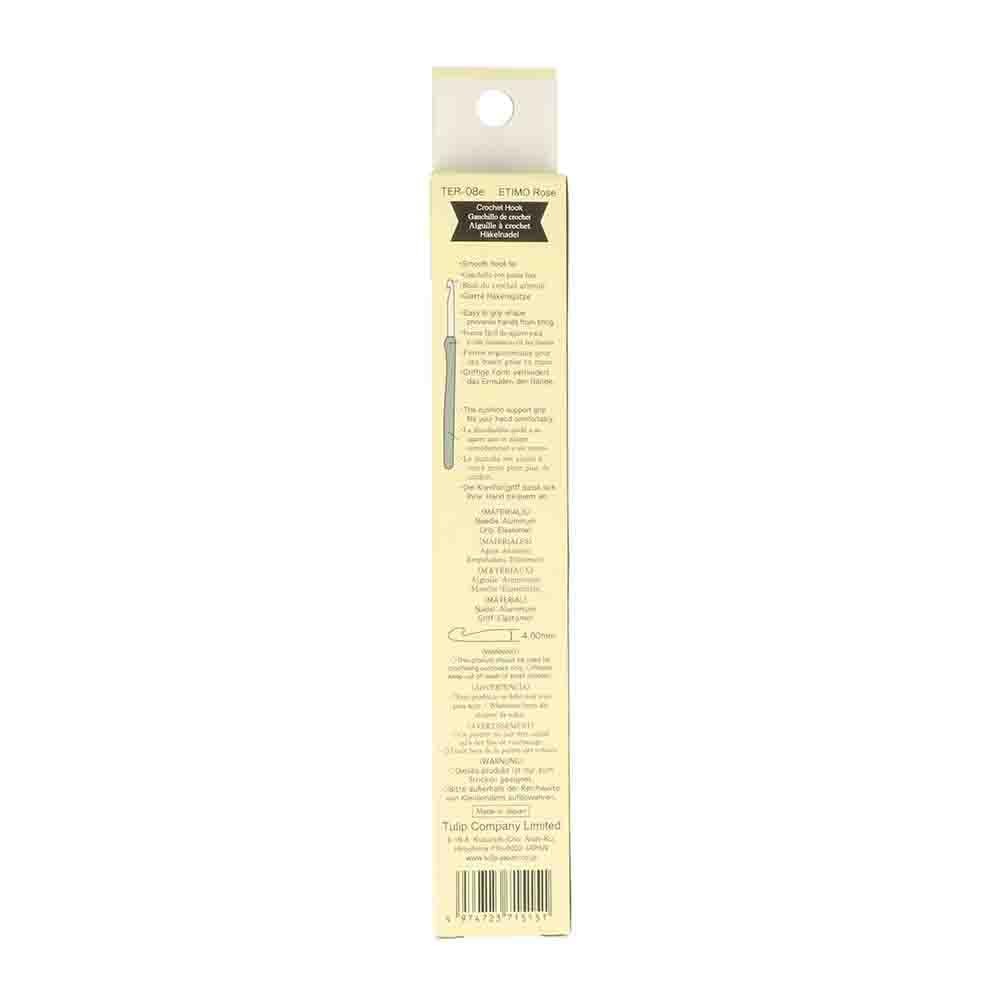 Tulip Etimo Rose Crochet Hook – Size 7/4mm 7, Transparent