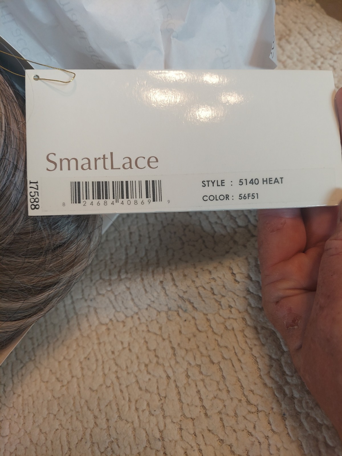 smartlace jon renau tony of beverly – Heat Defiant Short Wig Gray