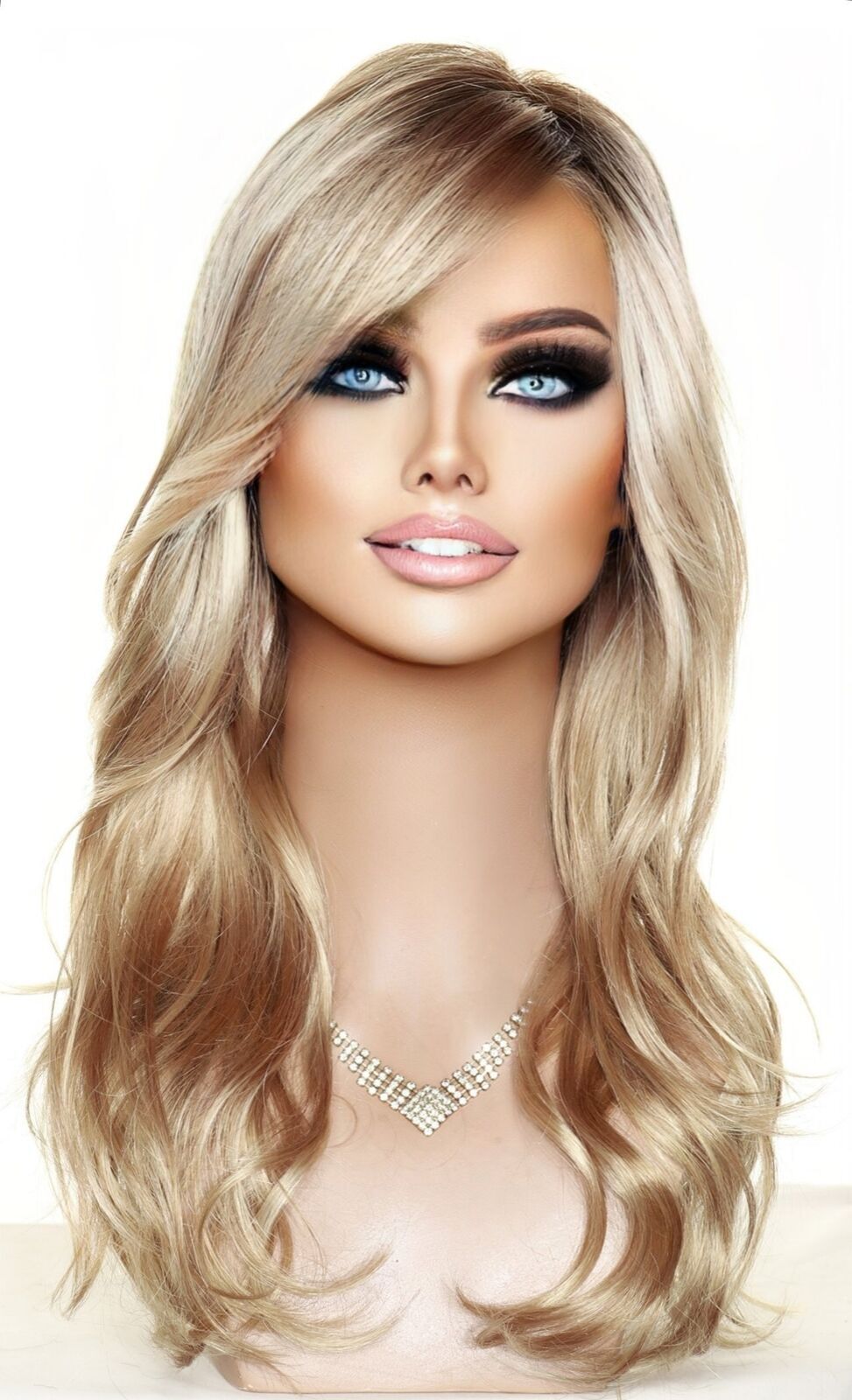 Miles of Style Lace Front Heat OK Monopart Wig Raquel Welch SS1488 open box