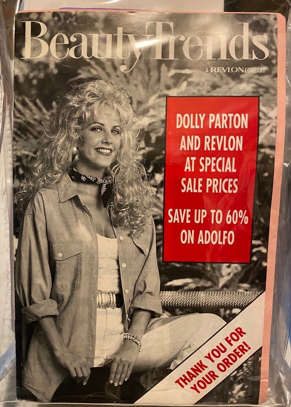 Vintage 1990’s DOLLY PARTON Wig Beauty Trends REVLON Hair Care Kit Lot Product