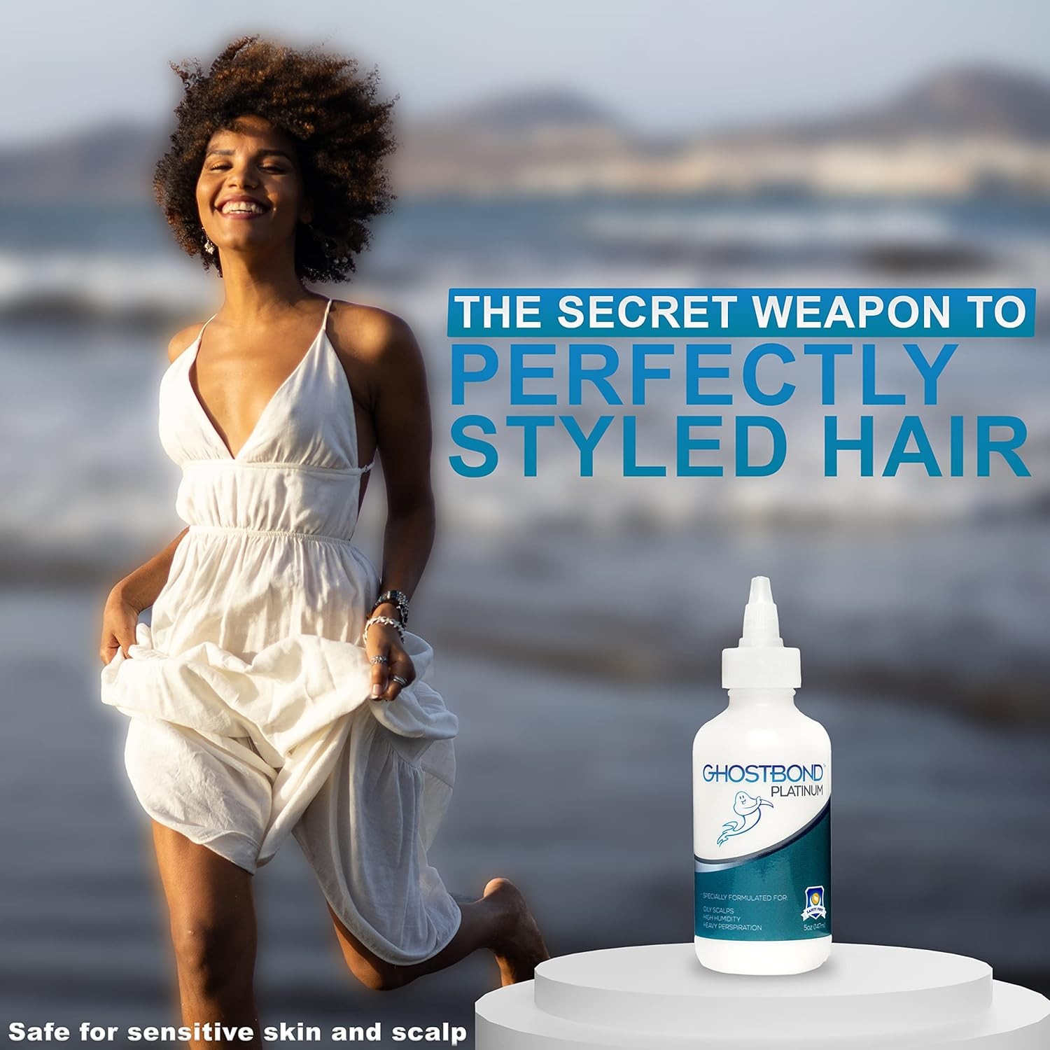 Ghost Bond Platinum (1.3oz) Water Resistant Hair Replacement Lace Glue