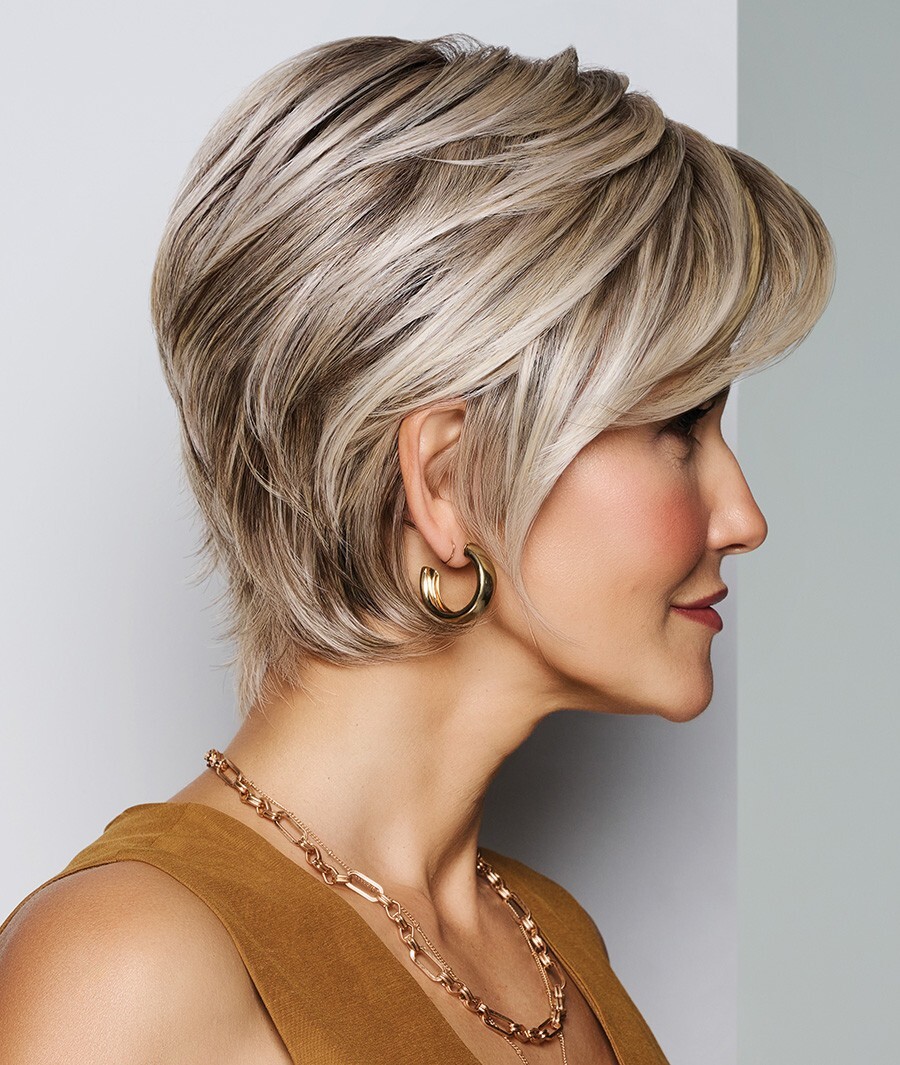 POSH PREMIERE Wig by RAQUEL WELCH, ANY COLOR Hand-Tied +Lace Ft, FeatherLite NEW