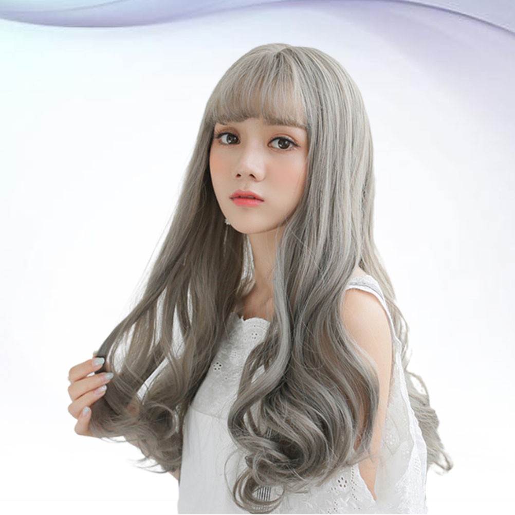 Front Wig Hair Replacement Curly Pieces for Women Fashion Woman Cover