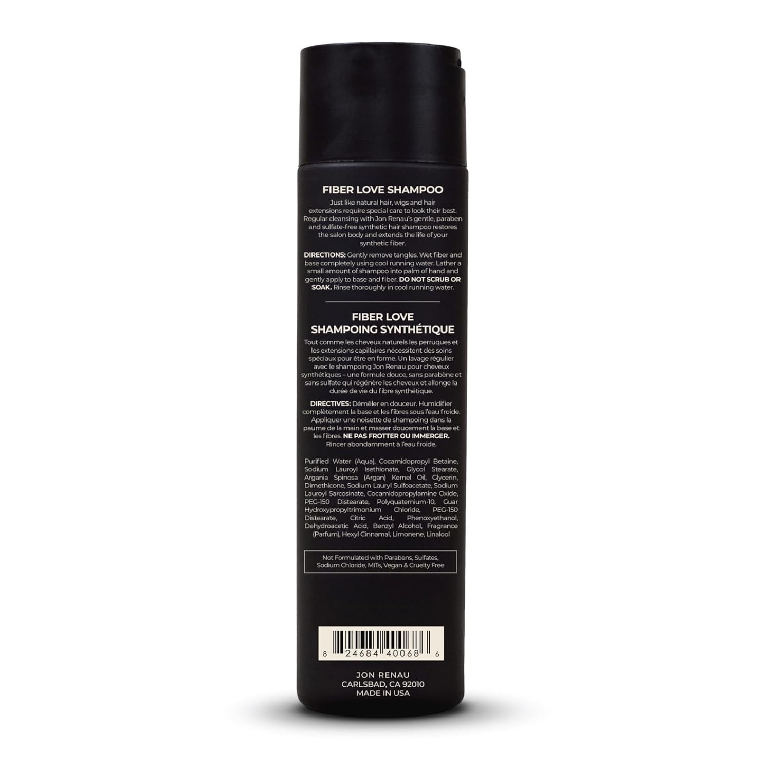 Fiber Love Wig Care Bundle, Synthetic Wig Shampoo and Leave in Conditioning Spra