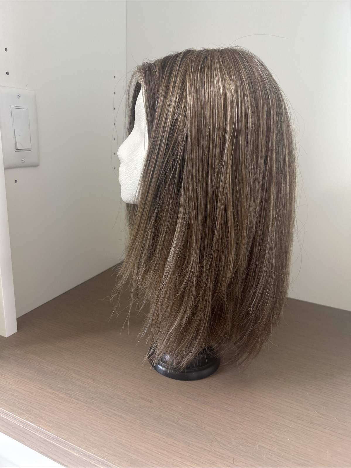 Estetica Wig Women Lochlan R826H Mono Top Lace Front Trimmed Length Synthetic