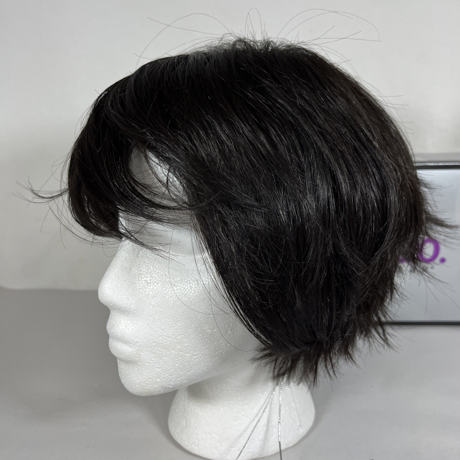 Textured Fringe Bob Wig Hairdo by HAIRUWEAR Midnight Brown Dark Brown R4