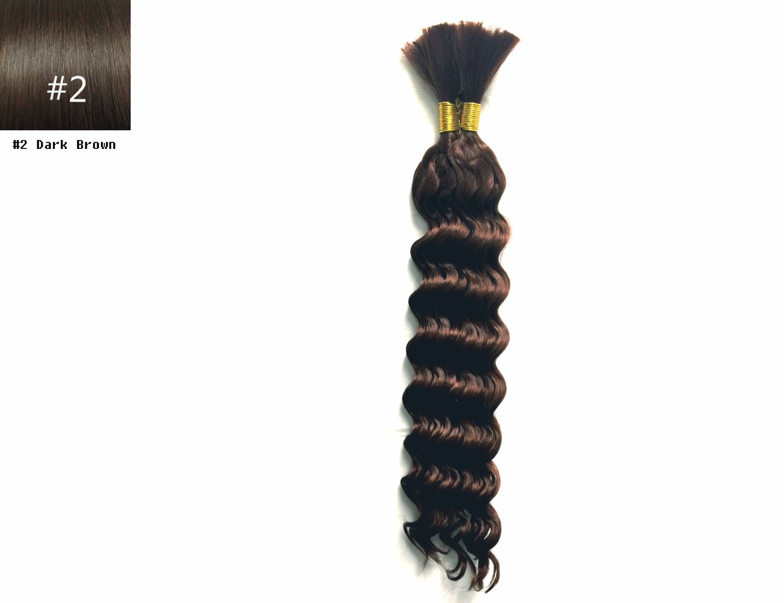 Deep Wave Box Braiding Micro Braids Bulk Hair 18 inch Top Quality Synthetic Hair