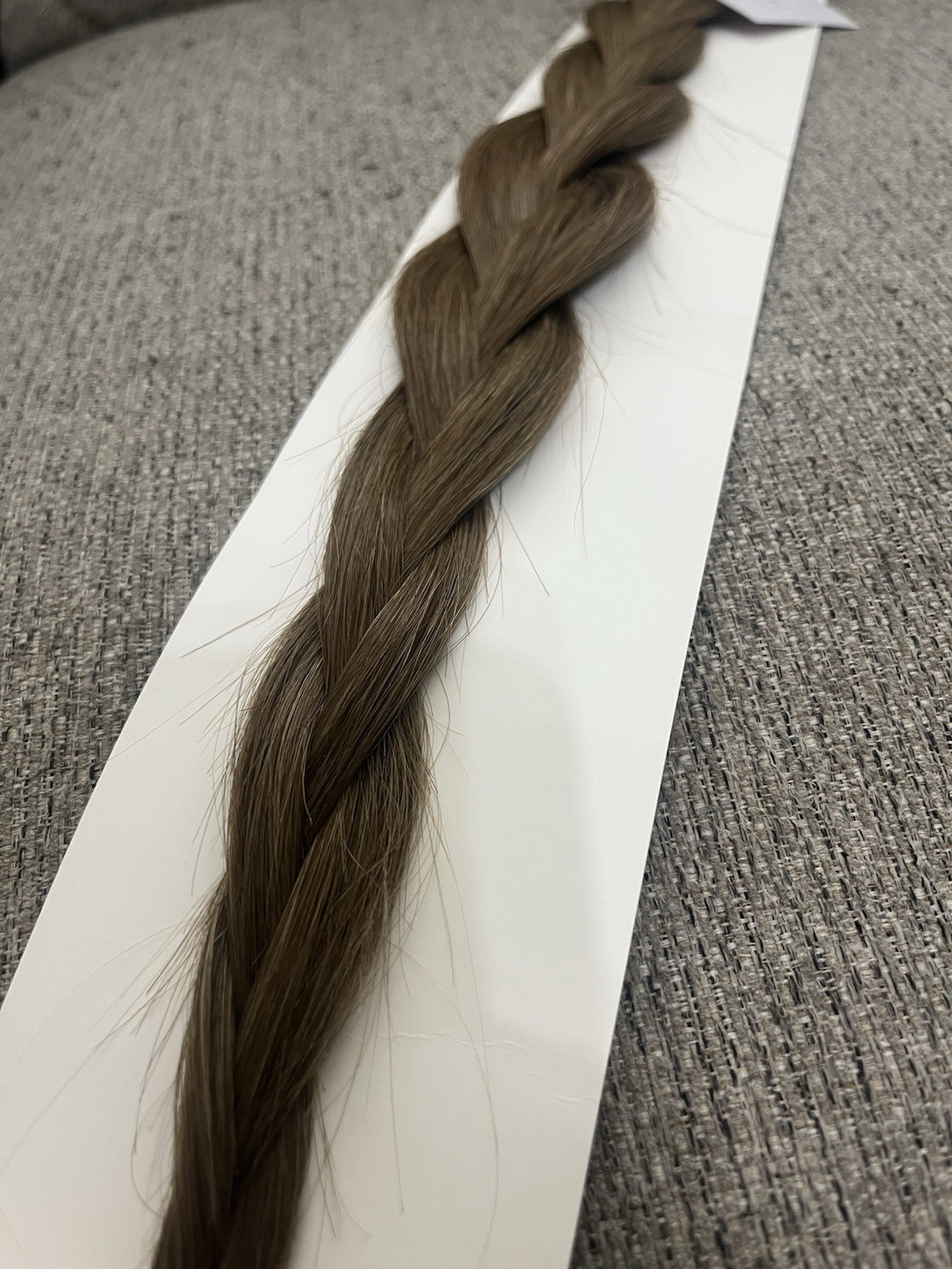 Blended Beauty Hair Extensions (Blended Weft) D9 22in Lt Brown.