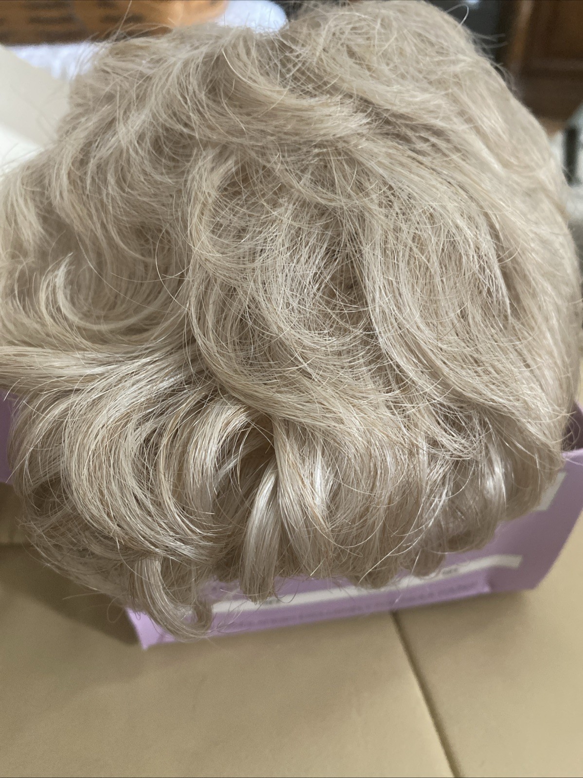 Paula Young Wig IVY #101 PLATINUM Ash Blonde Beige Highlights AVG