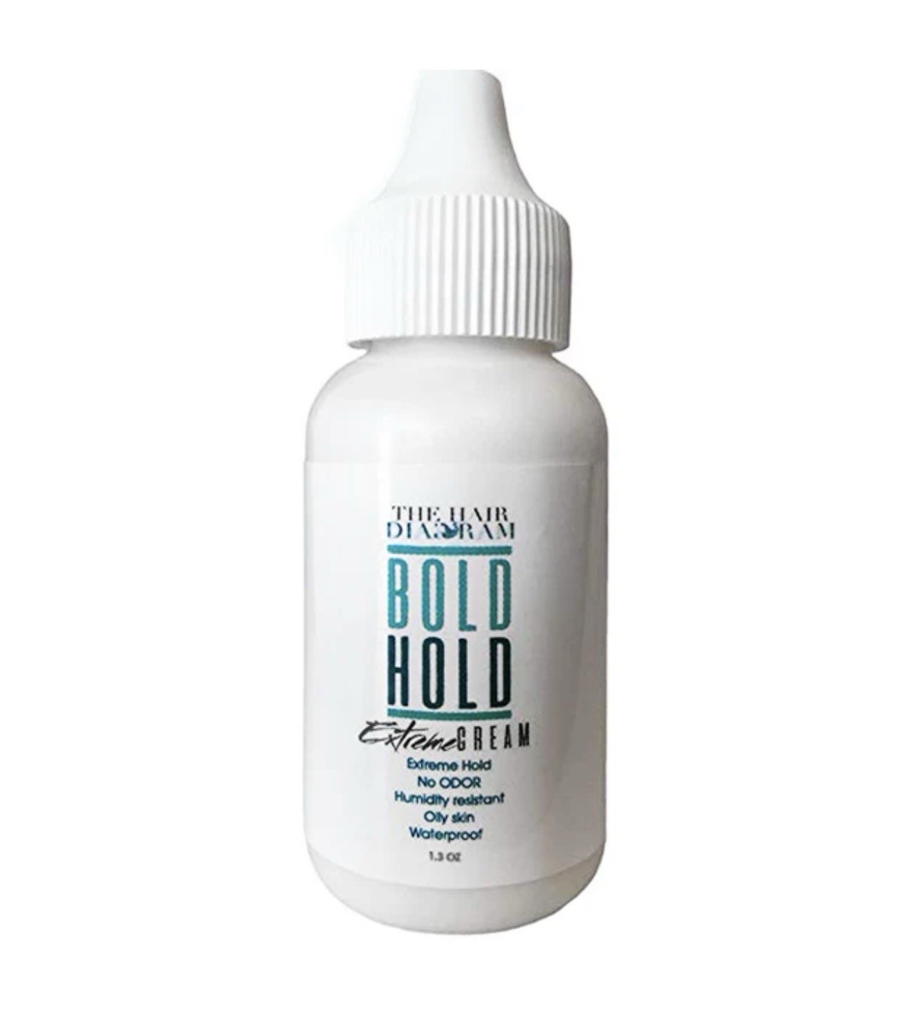 The Hair Diagram Extreme Hold Waterproof Glue 1.3 oz No Odor Humidity Resistant