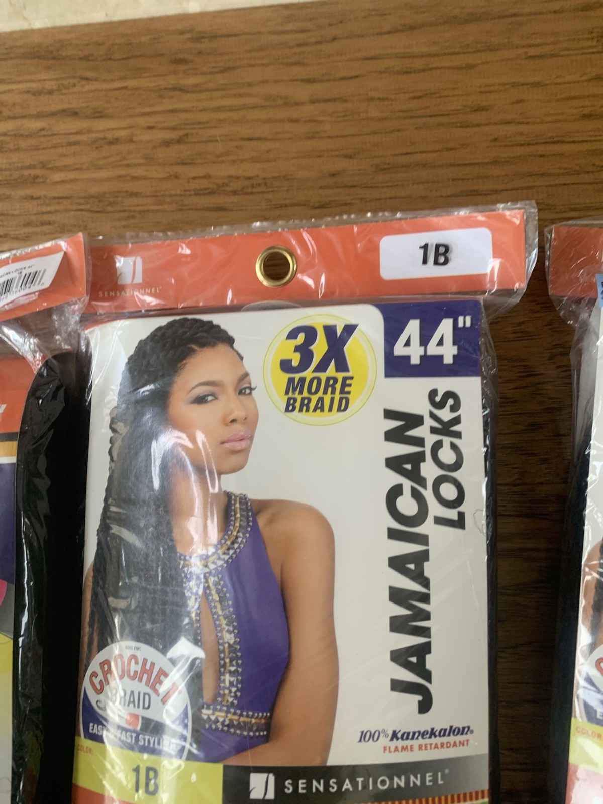 African Jamaican Locks 44” Inch 44 (LOT Of 6) Sensationnel Crochet Braid Hair