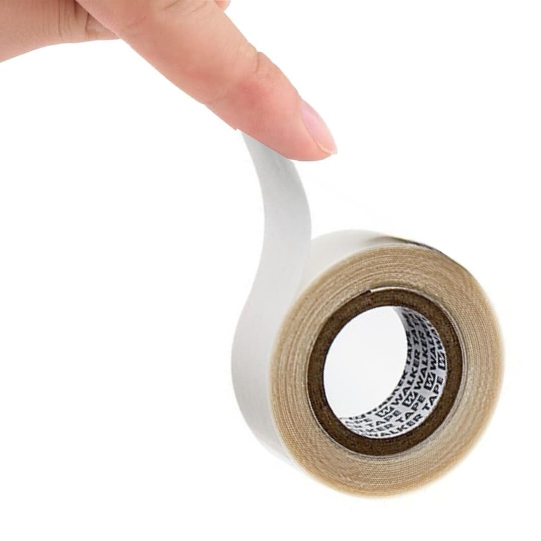 WALKER TAPE No-Shine – 1″ X 36 Yds, Roll Support Tape Wig, Double-Sided!
