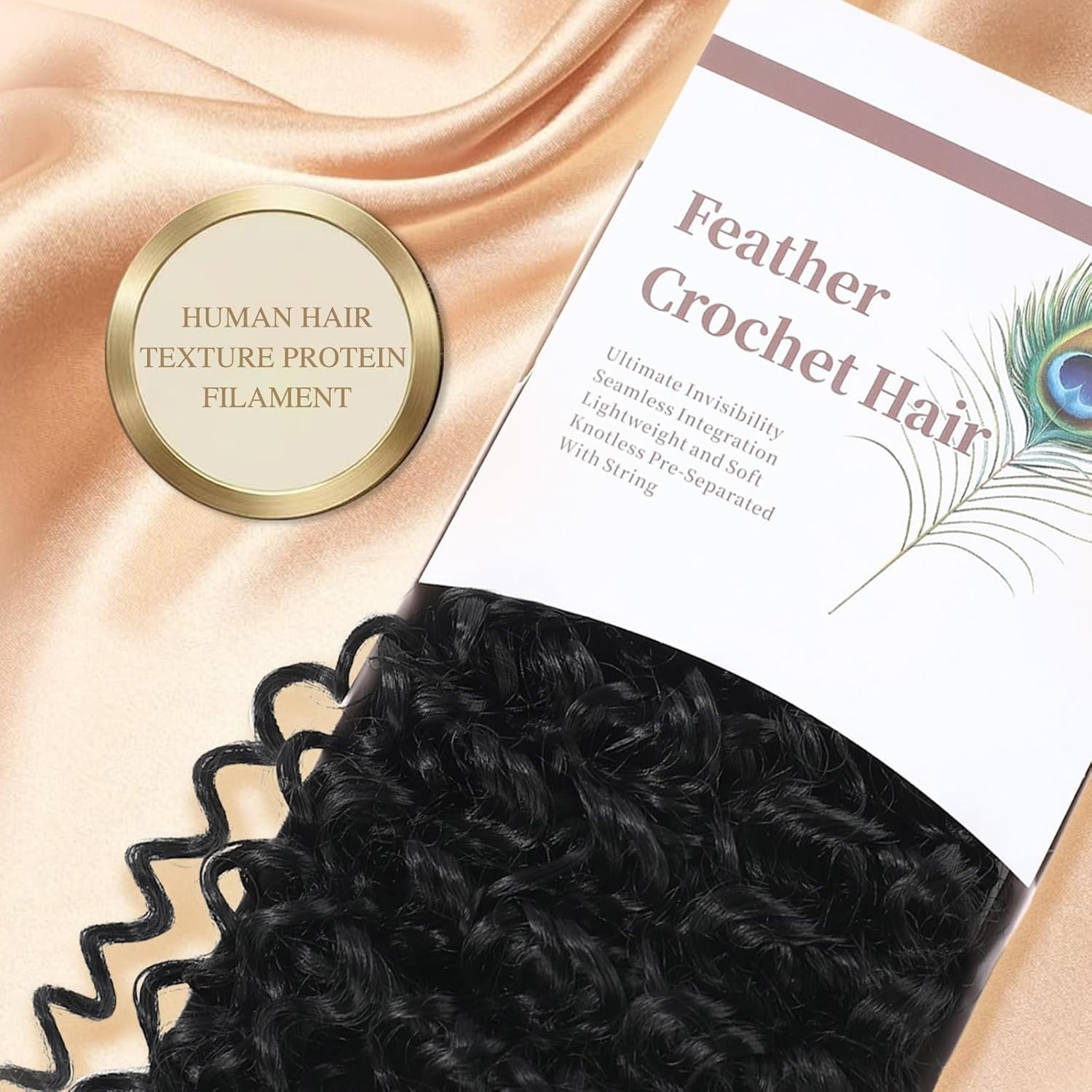 Invisible Mini Knots 14″ Crochet Hair for Effortless Styling – 100% Natural Look