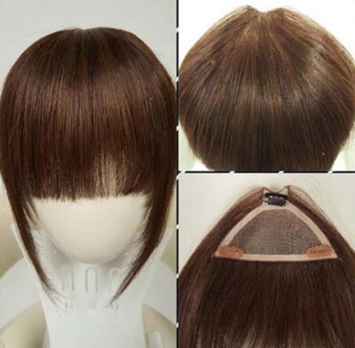 **BRAND NEW** Hair Couture ~ Ambience Feather Bang #Q3 Clip In 100% Human Hair