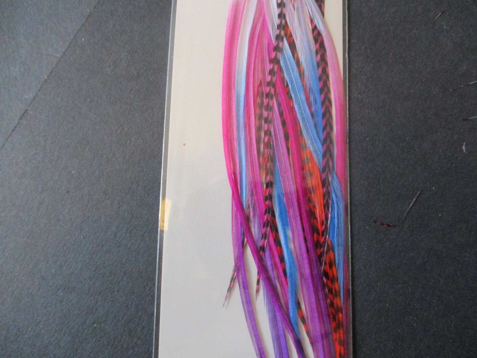 feather hair extensions tye dye x 25 xxxl super long 9-13 inches for hair ebay