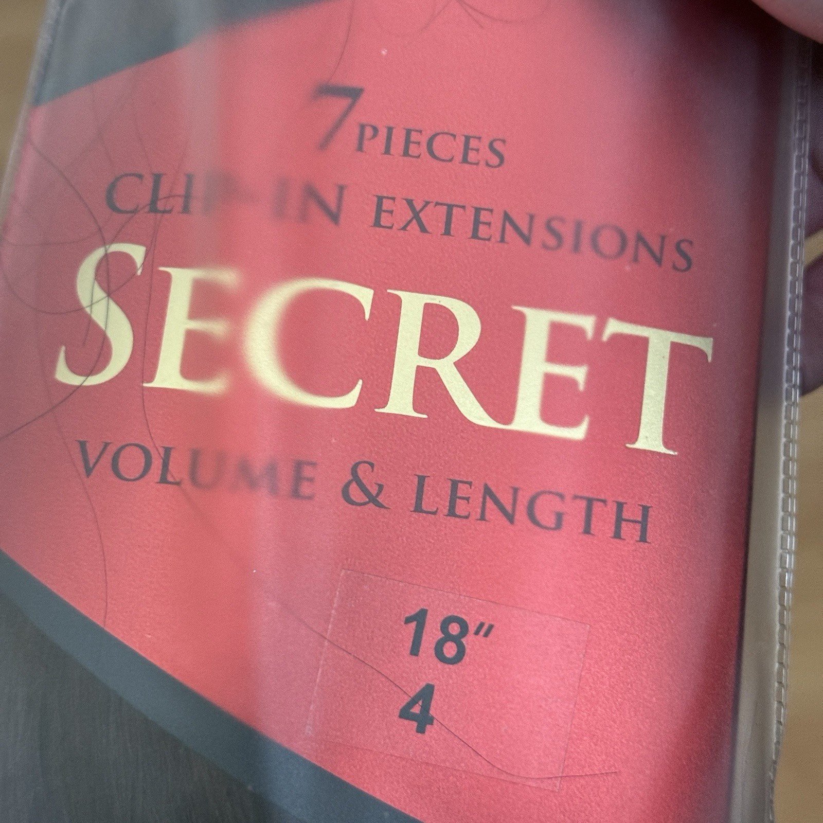 Sepia Secret Premium 100% Real Human Hair 18″ Clip-In Extension 7pcs #4 Brown