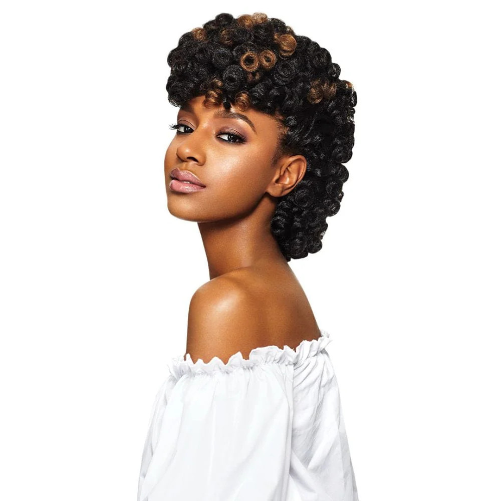 Outre X-Pression Pre-Looped Crochet Hair – Curlette Large 10″