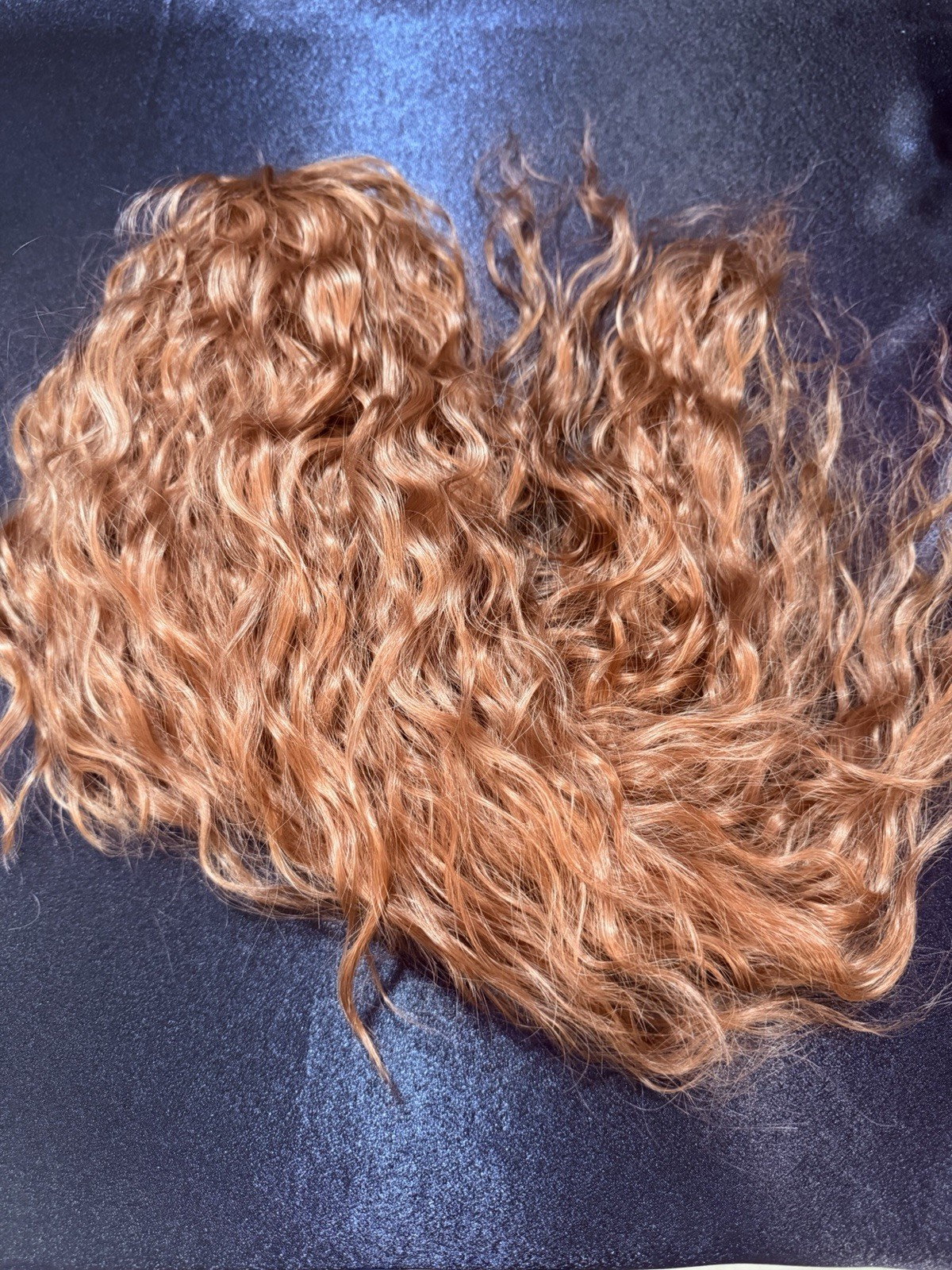 B🌷26in Wave Drawstring Ponytail Clip Hair Extensions Pony Tail Synthetic Cooper