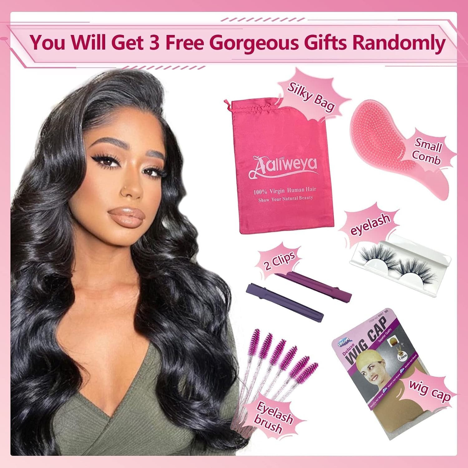 Versatile 5×5 Lace Closure Wig – 18 Inch Body Wave, 150% Density, Breathable Cap
