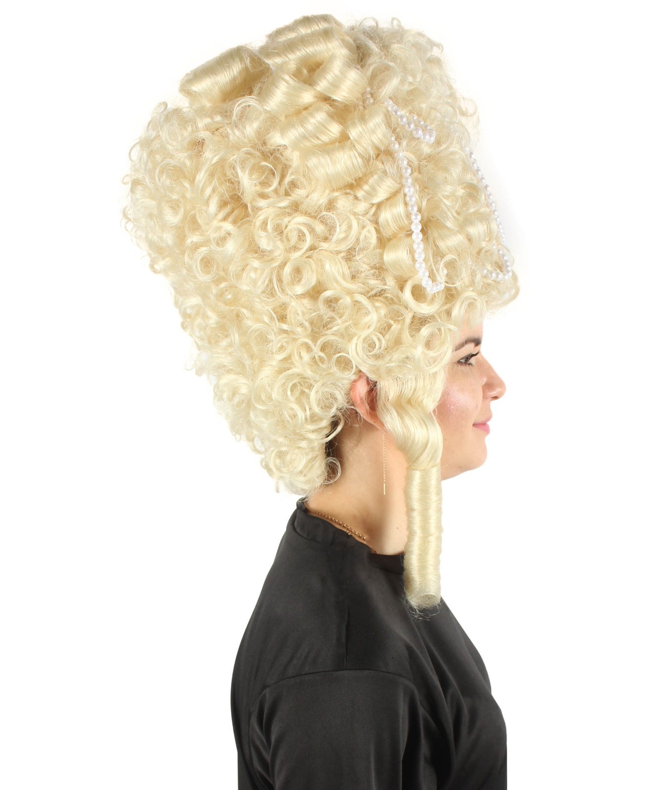 Marie Antoinette Wig Beehive for Women Baroque Cosplay Costume Carnival Party
