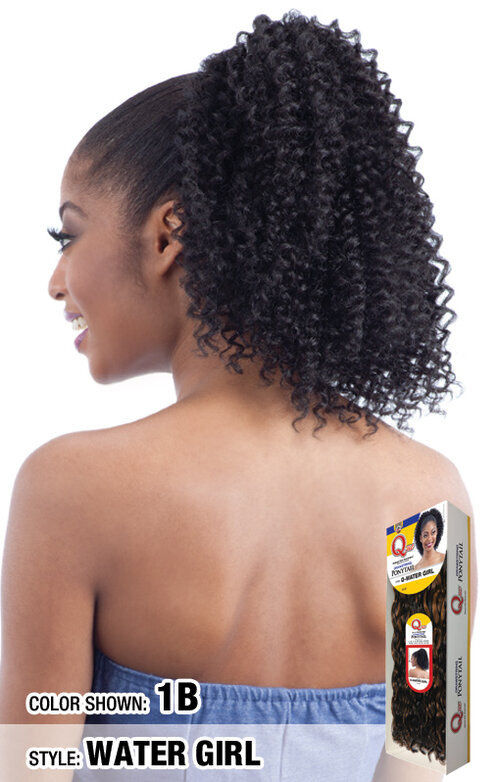 SHAKE N GO MILKY WAY FREETRESS DRAWSTRING PONYTAIL WATER GIRL CURLY STYLE