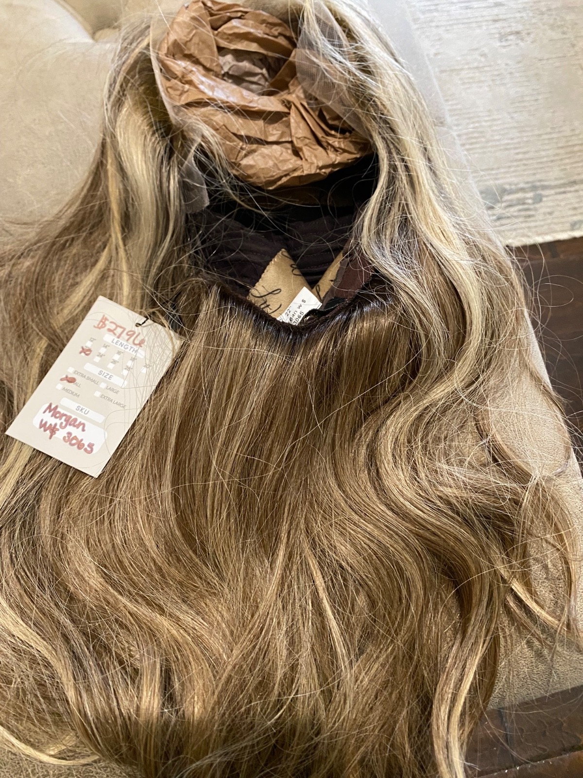 HUMAN HAIR LACE TOP WIG – Lu’s Wigs MORGAN 22”