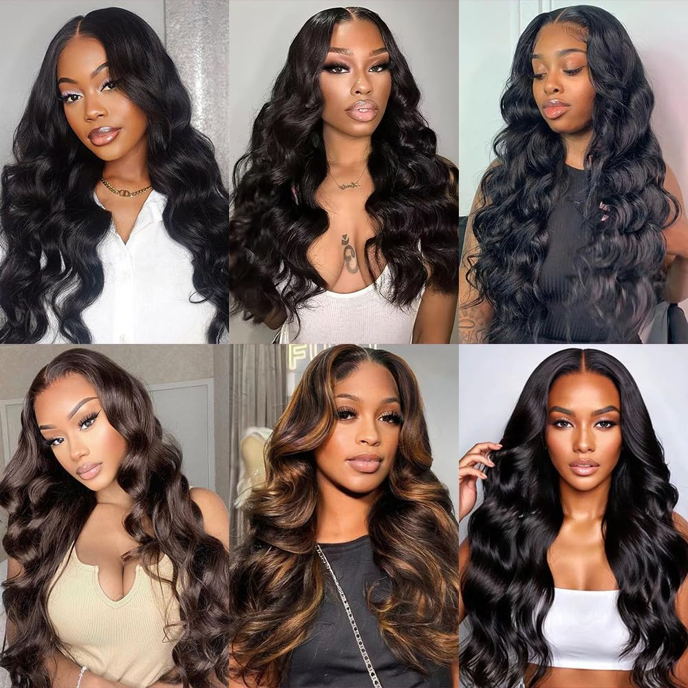 12A Human Hair Bundles with Closure 16 18 20 with 14 Inch Brazilian Body Wave 3