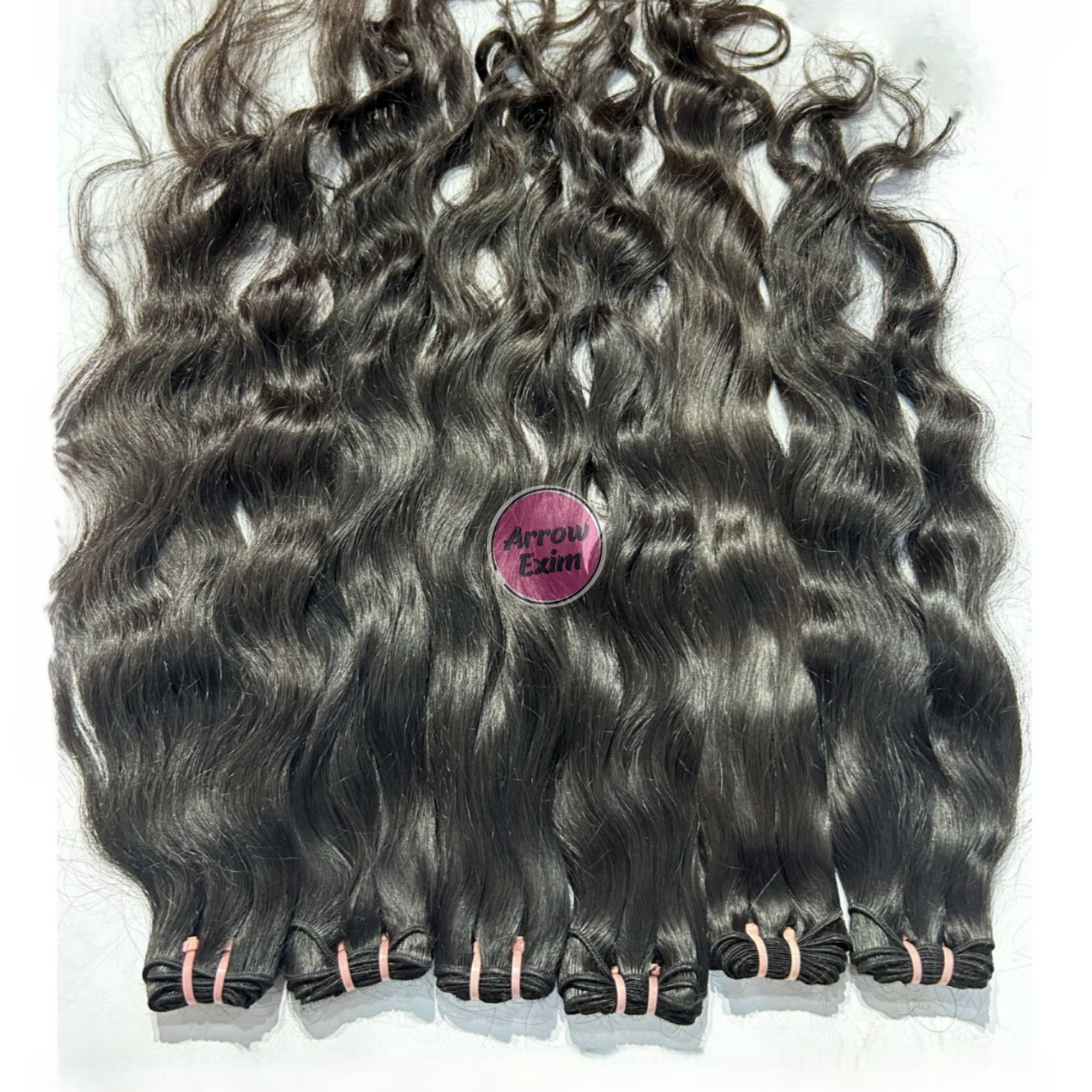 Raw Indian Temple Hair – 100% Unprocessed & Natural Human Hair