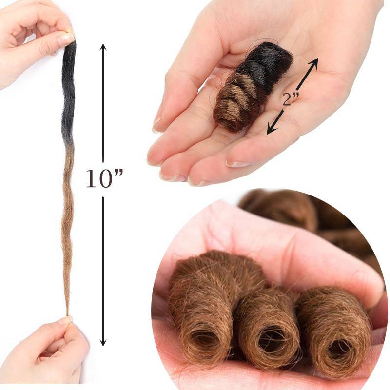 2″ Curly Jamaican Bounce Hair Crochet Extensions Braiding Spring Toni Hairpeices