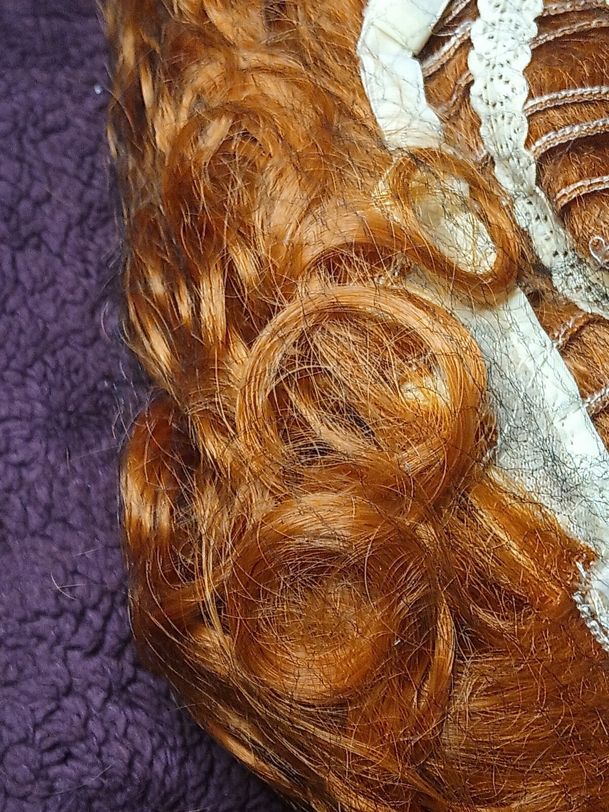 Orange Curly Wig Women Short Afro Wig 70s Orange Wig for Unisex Adult Heat Re…