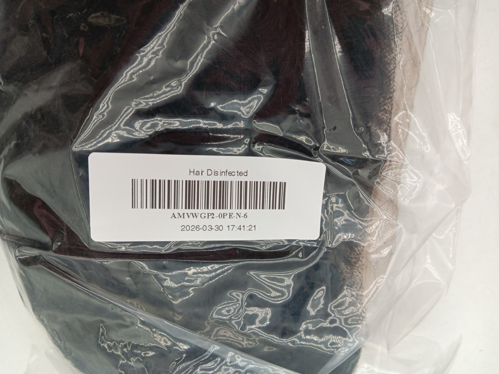 KLAIYI | Human Hair Wig | 6″ Short Pixie Bob | Glueless Natural Black