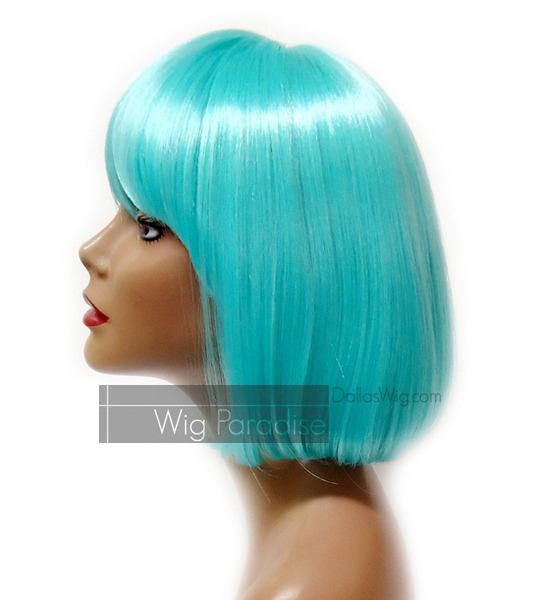 West Bay Sepia Synthetic Straight Silky Bob Style Cosplay Costume Cindy Wig
