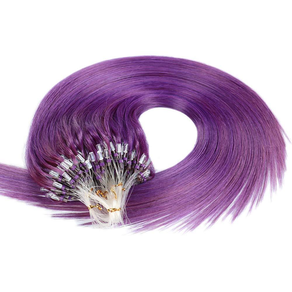 Micro Links Human Hair Extensions Micro loop Bead Remy Russian Straight Hair200g