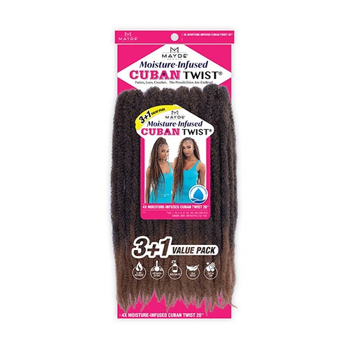 4X Moisture-Infused Cuban Twist 20″