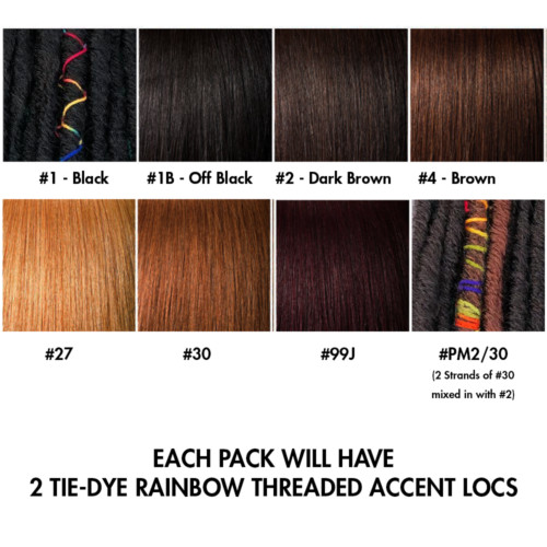 4 or 6 PACKS DEAL – BAE LOCS 20″ – BOBBI BOSS PRE LOOPED CROCHET LOCS