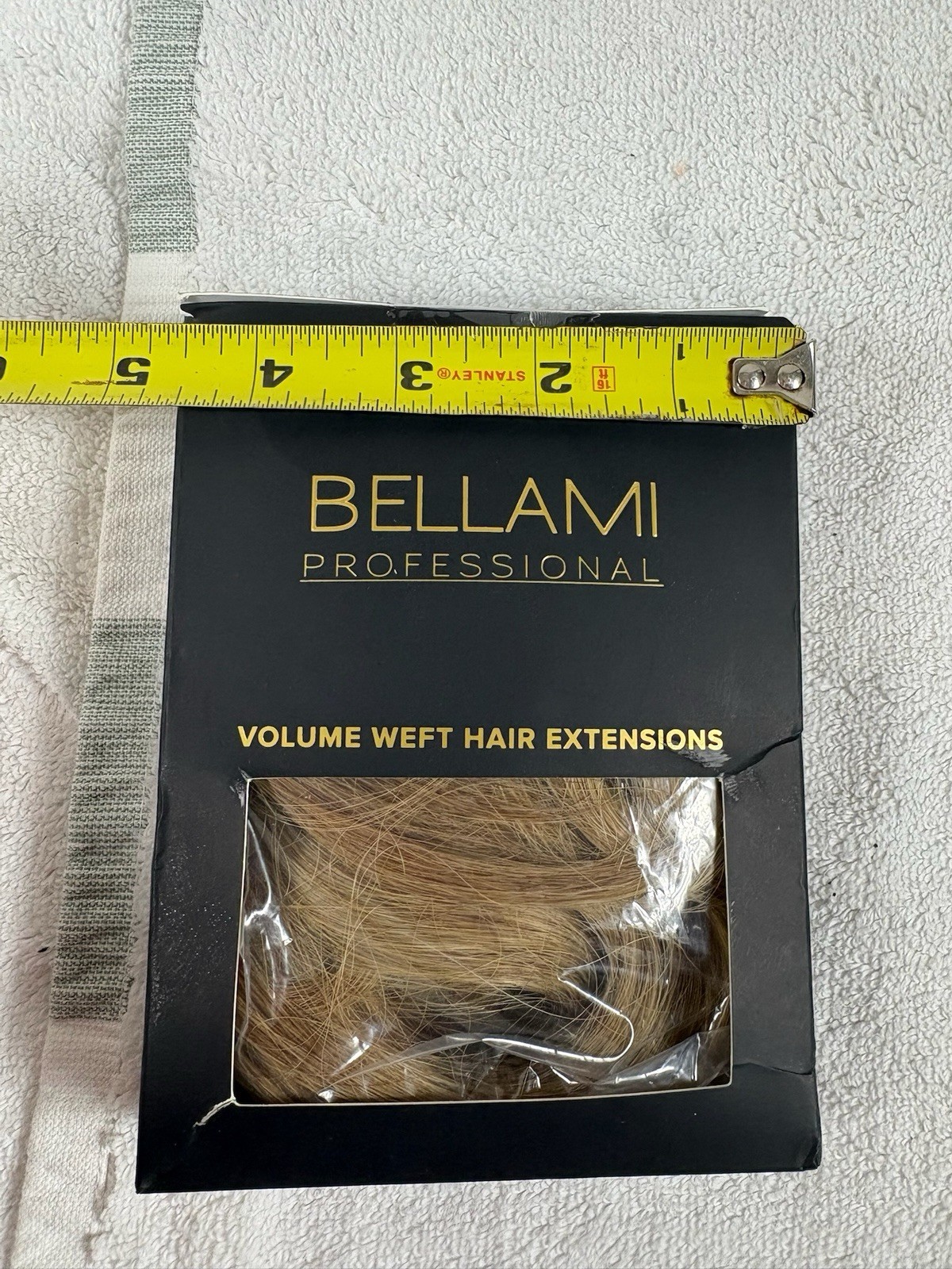 Bellami Pro Volume Weft Hair Extensions 16″ 120g Caramel Blonde #18/46 Humanremy