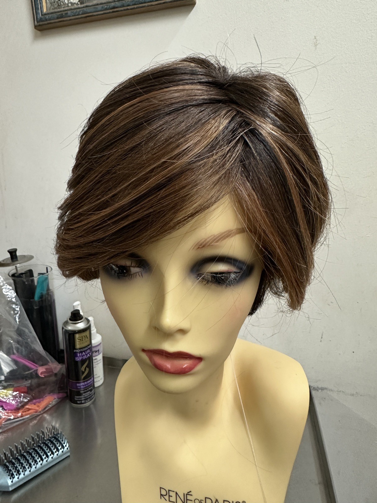EASY DOES IT-RAQUEL WELCH WIG RL829SShadedHAZELNUTTem/TemLaceFrontMonoPrtMemCap3