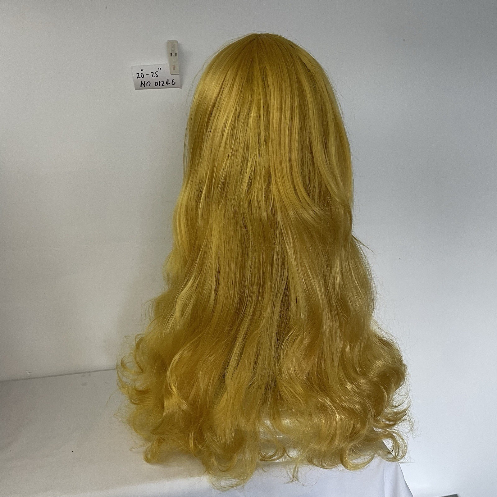 WIG. NO01246 (20-25 inch)one size adjustable elastic band.