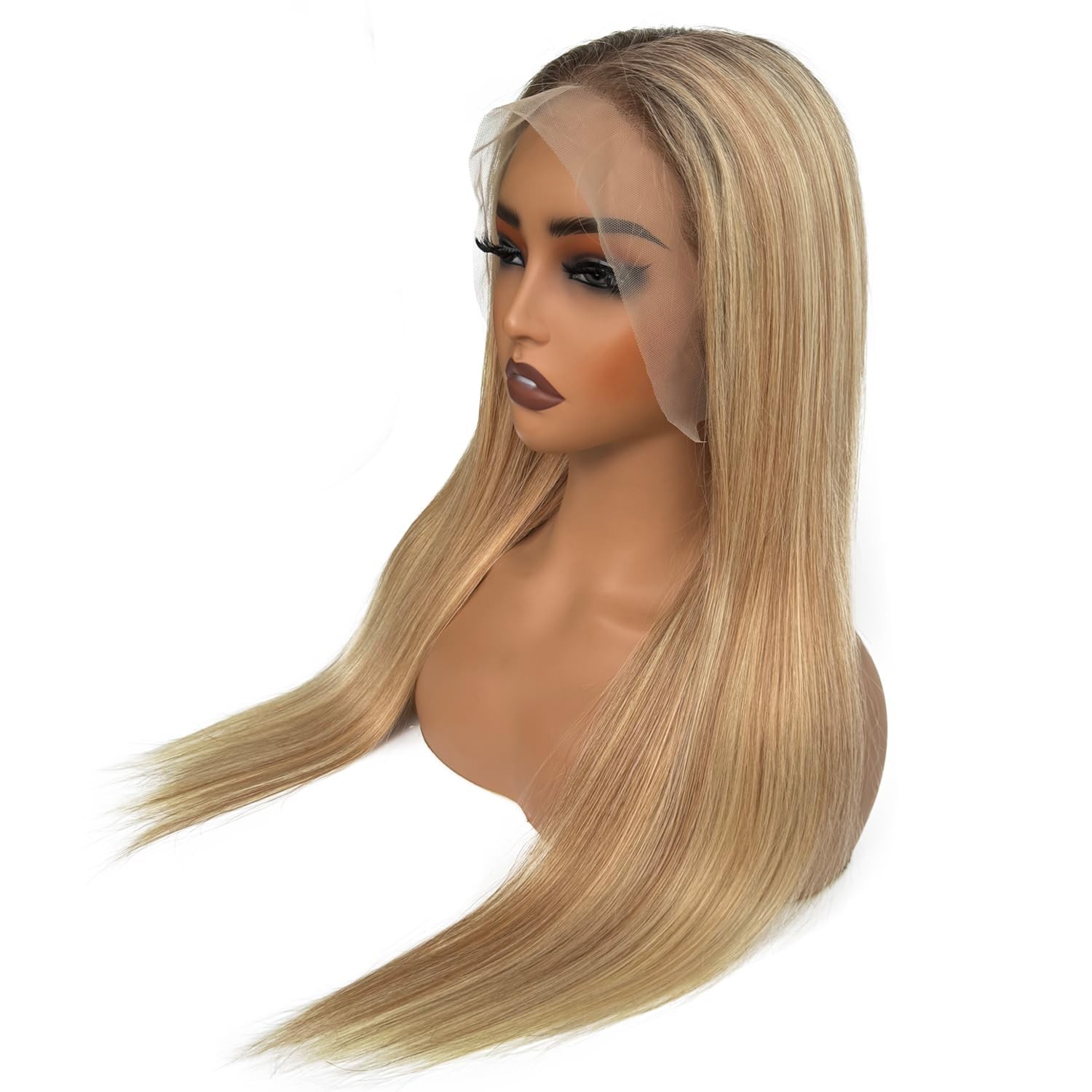 Ubetta Blonde Highlights Wig Human Hair 13X4 Lace Front Wigs Human Hair Pre